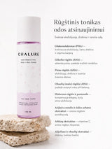 Rugstinis veido tonikas su AHA ir PHA rugstimis bei naturaliais ekstraktais 150ml