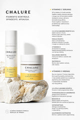 PIGMENTINIŲ DĖMIŲ ŠALINIMO DUO (Vitamino C serumas + vitamino C kremas)