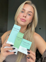 Gustė su ANTI-REDNESS rinkiniu: putos, azelaino serumas, keramidų kremas
