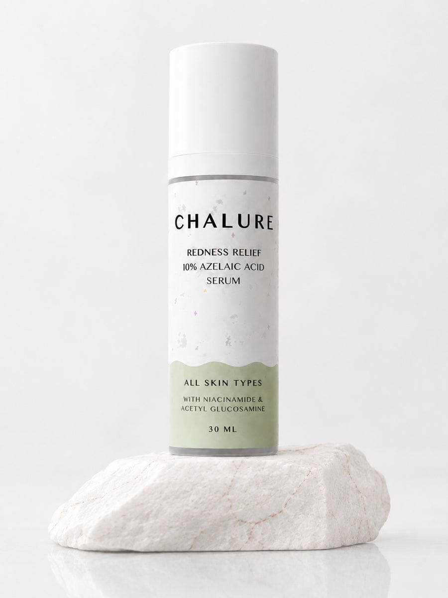 CHALURE raudonį mažinantis 10% azelaino rūgšties serumas su niacinamidu, 30 ml